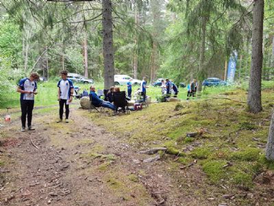 21 Torsås OK:are ställde upp vid den andra deltävlingen i Stanley Cup i Sunelycke. Här det Rasmus och Hampus som förbereder sig inför start.