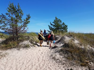 Mot badet på Homrevet!