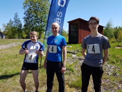 Det segrande laget bestod av Simon, Håkan och Anton. De svarar nu för Föreningskavlen 2022-