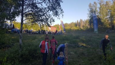 Bild från vår etapp av U 5 2022 i Degerhyltan. På tisdag är det dags igen.