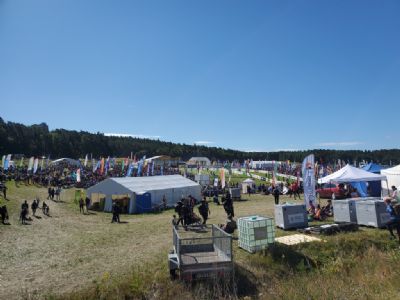 Arenan för de två sista etapperna vid O-ringen i Uppsala 2022. Då fick vi springa i den i OL-sammanhang berömda terrängen i Lunsen.