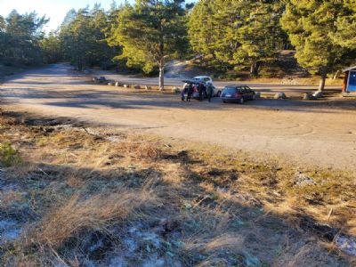 Gropahålet under Furubodalägret. Helig orienteringsmark där många orienterare har tränat teknik genom åren.