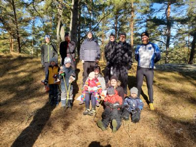 Gänget som deltog på årets Furubodaläger. På bilden saknas Emma Persson och Jonas.