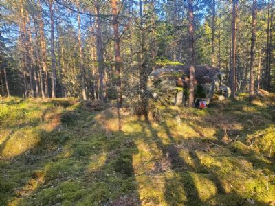 Kontrollen stenen dagen innan vår tävling 7 maj 2023.