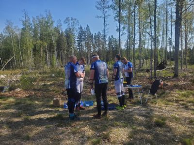 	Snack innan start av Allan Höglind Cup 2 i Gullabo 2023.