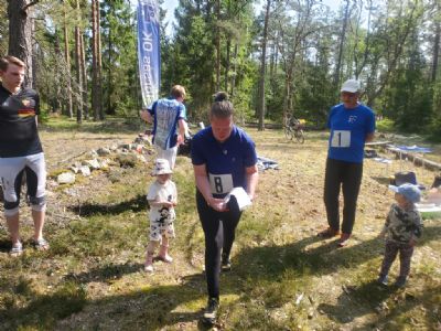 Ida på väg ut på sin sträcka på Föreningskavlen vid Skarptorpet 2023.