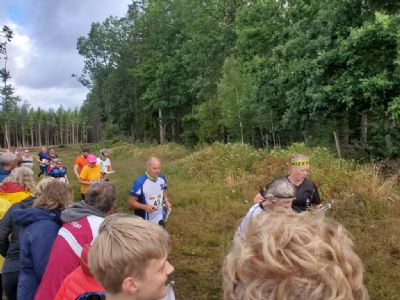 Hans på väg ut på sin sträcka på Tjoget. Nu är det dags att planera inför årets upplaga. Har du möjlighet att vara med och inte anmält ditt intresse, gör det på Eventor!