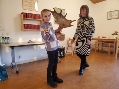 Sofie vann en massa priser denna dag. Bl.a. vann hon det fina vandringspriset Älghornet som en gång instiftades av Allan Höglind.