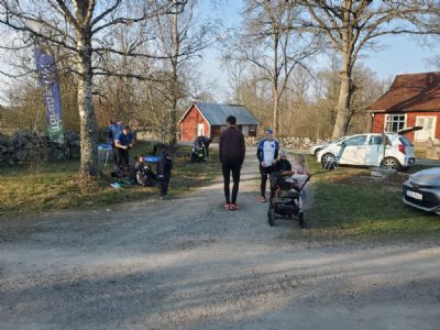 Några av alla de Torsås OK:are som var på plats.