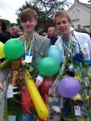 Stephen och Andreas har slutat nioende klass på Torskolan. Stort grattis från klubben!