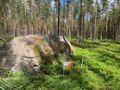 Terrängbild från Falebo och Tjoget 2022