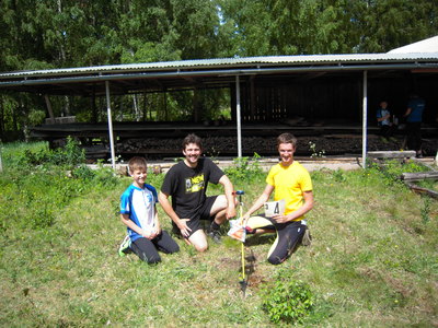 Det stolta segrarlaget bestod av Viktor Alexandersson, Tommy Nilsson och Emil Nilsson.