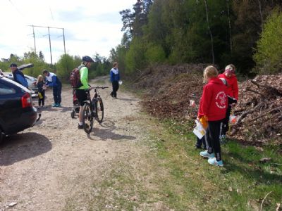 Nybörjarkurs i Övraby för både stora och små förra våren.