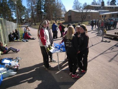 Bild fr&aring;n orienteringsdag i P&aring;rydskolan