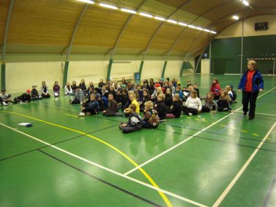Bild fr&aring;n orienteringsdag i P&aring;rydskolan