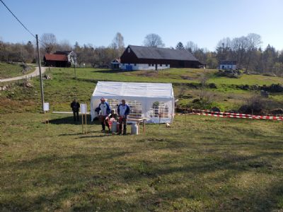 Joh och Magnus under v&aring;r nationella t&auml;vling 2023. &Auml;ven 2027 axlar de ansvaret som t&auml;vlingsledare. 