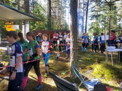 Tors&aring;s OK:s start p&aring; den andra etappen av O-ringen 2024. Arenan p&aring; &aring;rets L&aring;ng
