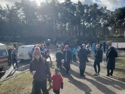 Under s&ouml;ndagen blev det fint v&auml;der om &auml;n n&aring;got bl&aring;sigt. &Auml;venb om vi varit i Furuboda ett antal g&aring;mnger &auml;r det en teknisk utmaning varje g&aring;ng man springer d&auml;r.