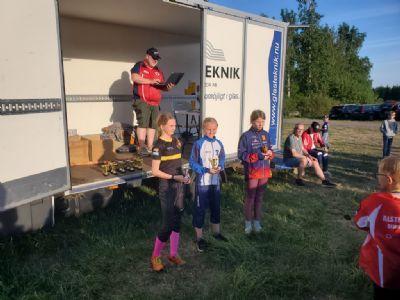Sofie tog hem klassen D 12. Starkt!