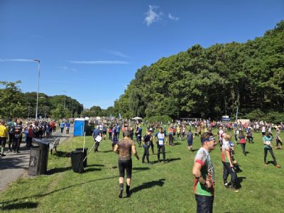 I G&ouml;teborg gick en etapp verkligen stadsn&auml;ra d&aring; vi sprang i Slottsskogen. I Stockholm g&aring;r sista etappen fr&aring;n Stockholms stadion, &auml;ven det riktigt stadsn&auml;ra!